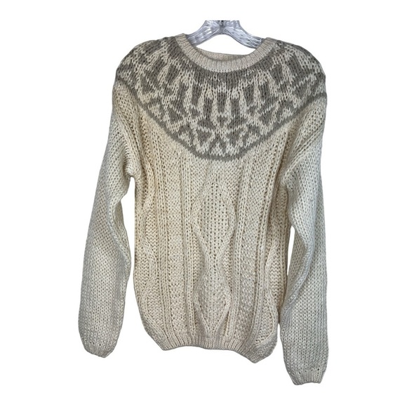 David Benjamin DB Sport Fair Isle Finshermans Knit Vintage Sz S - Picture 1 of 9